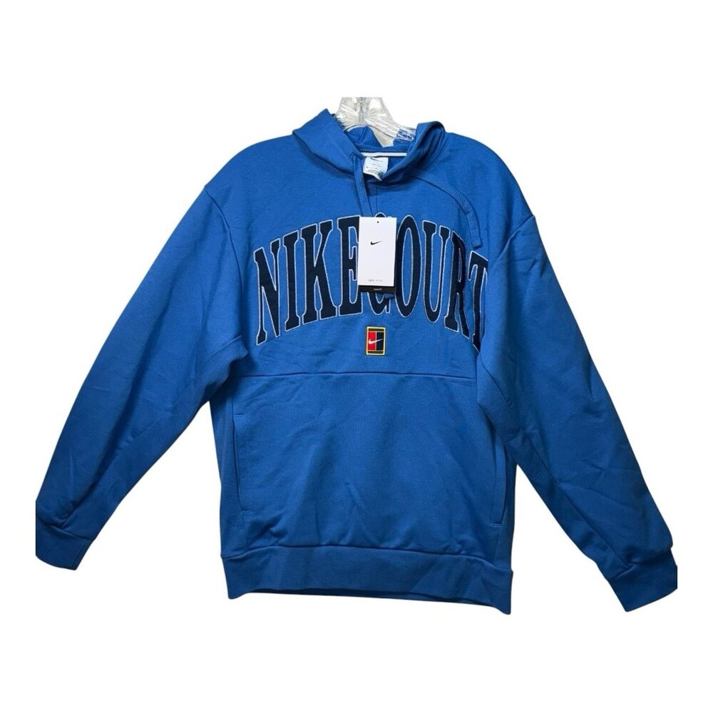 Nike Court Tennis Blue Men's Hoodie size M